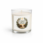 His Presence Is Our Peace  Clear Glass Candle 12.5oz