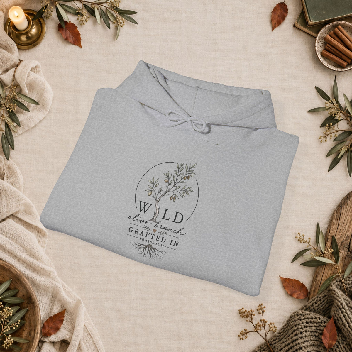 Wild Olive Branch - Wild Root Hoodie