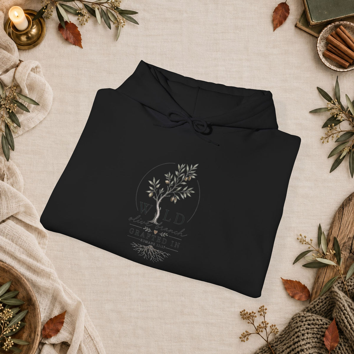 Wild Olive Branch - Wild Root Hoodie