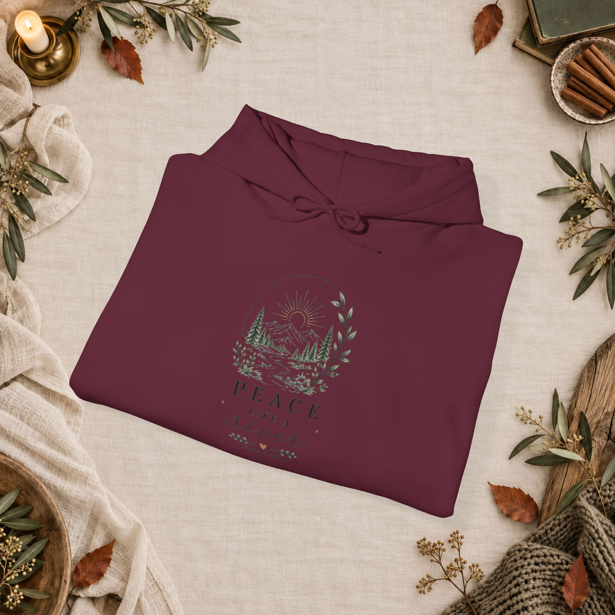 Peace Like A River - Wild Root Hoodie
