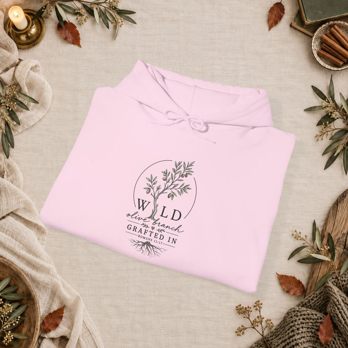 Wild Olive Branch - Wild Root Hoodie