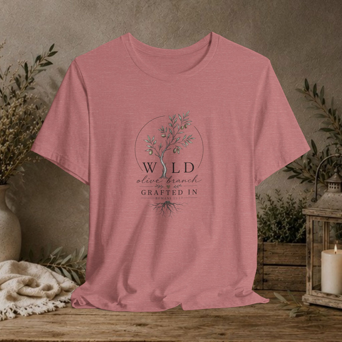 Wild Olive Branch Tee