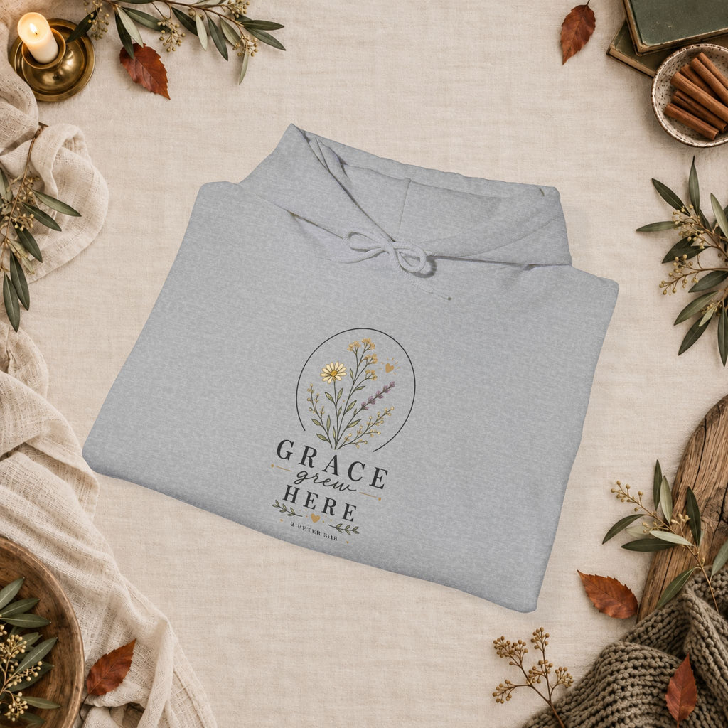 Grace Grew Here- Wild Root Hoodie