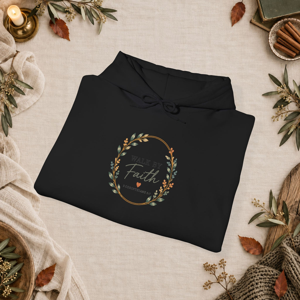 Walk By Faith - Wild Root Hoodie
