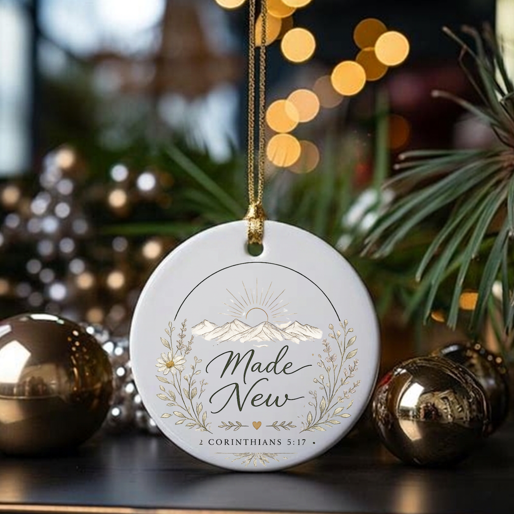 Made New - Ceramic Decoration Ornament, (1pc)