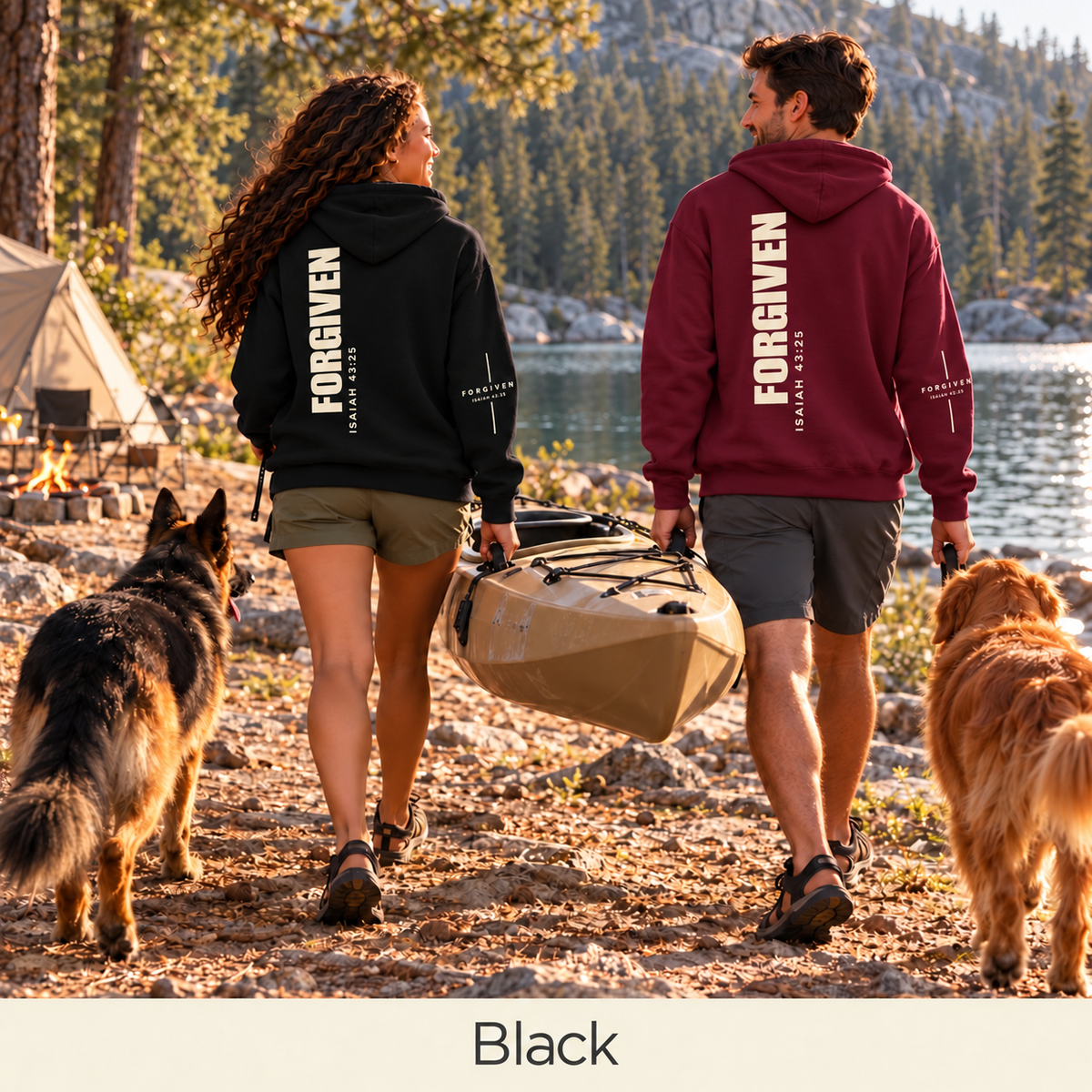 Forgiven Isaiah 43:25 - Unisex Hoodie