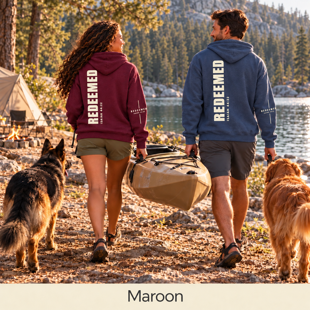 Redeemed Isaiah 44:22 - Unisex Hoodie