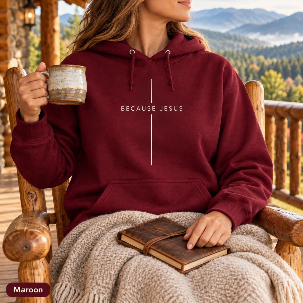 Because Jesus - Unisex Hoodie