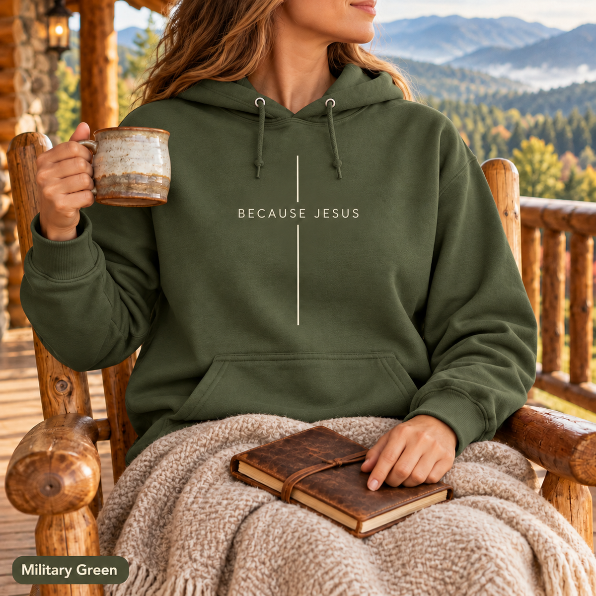Because Jesus - Unisex Hoodie