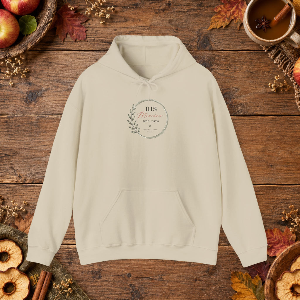 His Mercies Are New - Wild Root Hoodie