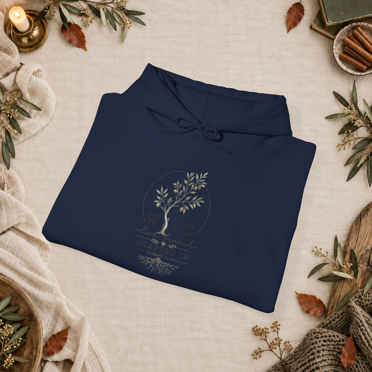 Wild Olive Branch - Wild Root Hoodie