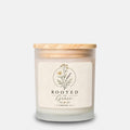 Rooted In Grace Candle Frosted Glass (Hand Poured 11 oz)