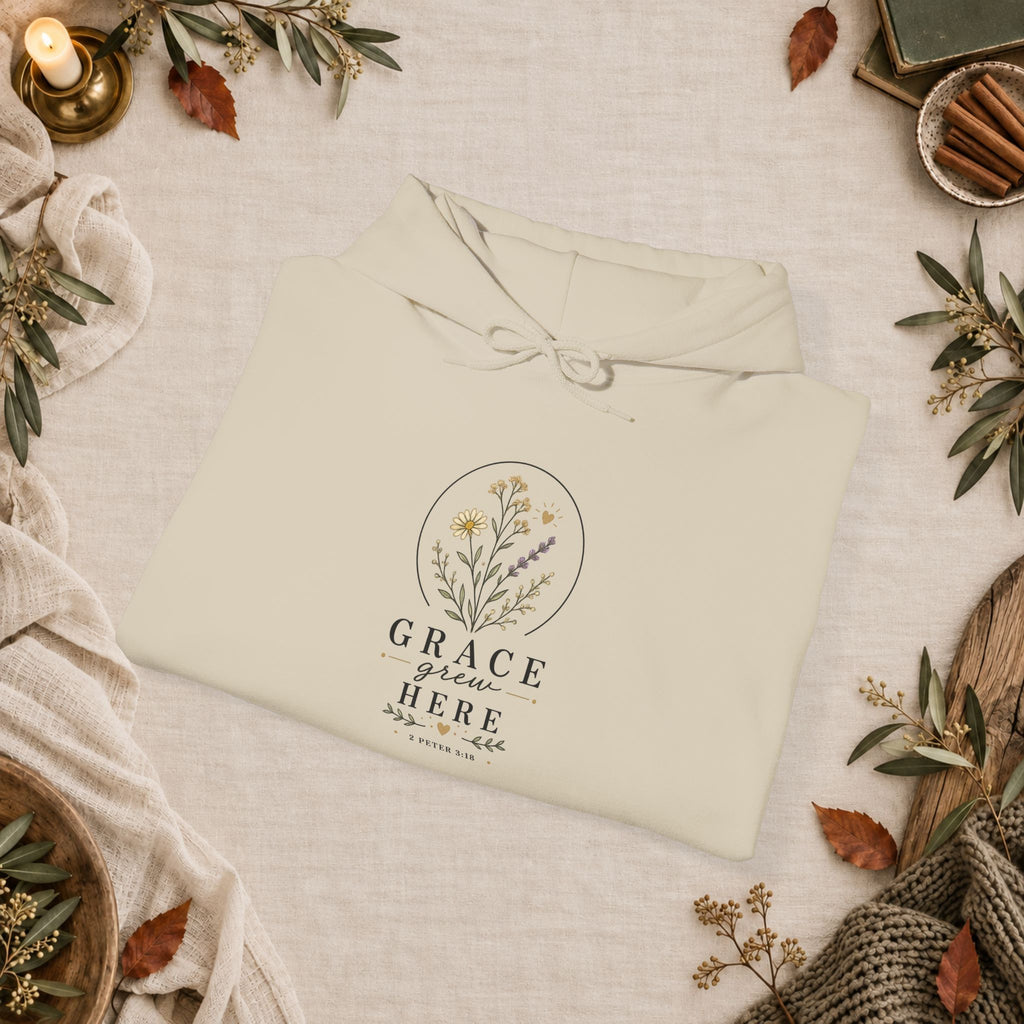 Grace Grew Here- Wild Root Hoodie