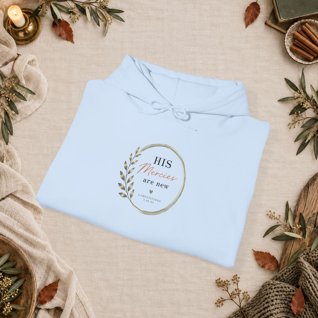 His Mercies Are New - Wild Root Hoodie