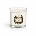 The Word Became Flesh Clear Glass Candle 12.5oz