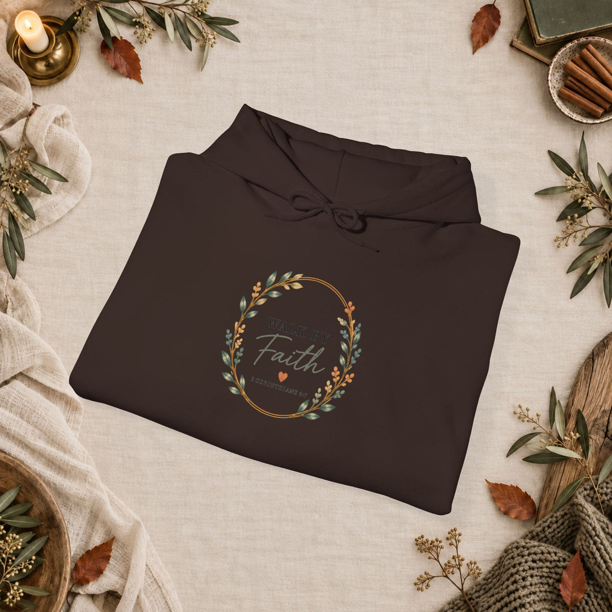 Walk By Faith - Wild Root Hoodie