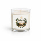 The Greatest Gift Was Given Clear Glass Candle 12.5oz