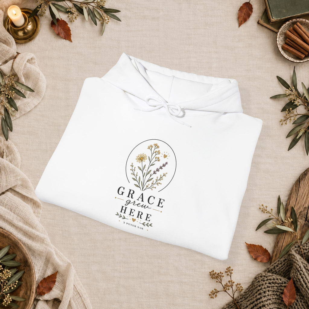 Grace Grew Here- Wild Root Hoodie