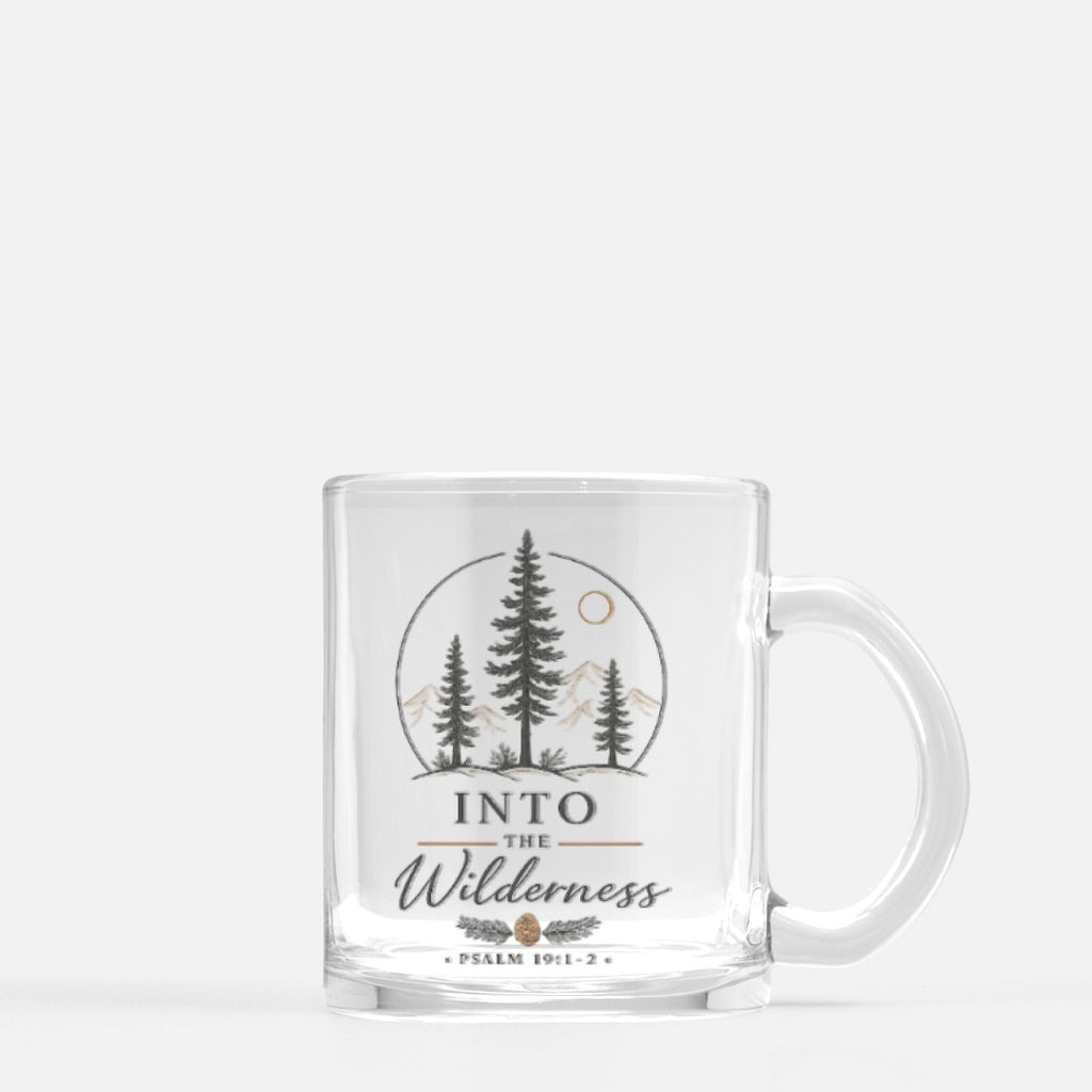 Into The Wilderness Glass Mug