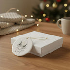 Chasing The Light - Ceramic Decoration Ornament, (1pc)