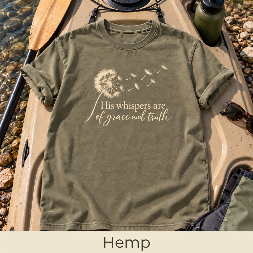 Whispers Hemp labeled mockup